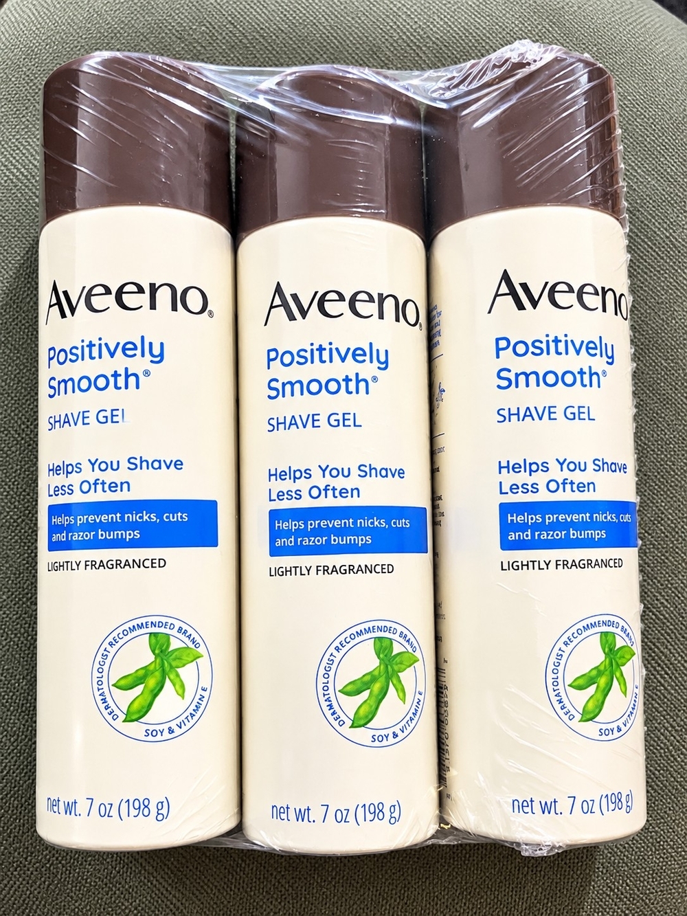 Aveeno Positively Smooth Shave Gel - Cream
